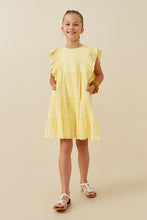 Load image into Gallery viewer, Shadow Textured Exaggerated Ruffle Dress
