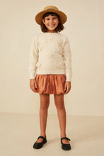 Load image into Gallery viewer, Hand Knit Floral Patch Sweater
