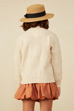 Load image into Gallery viewer, Hand Knit Floral Patch Sweater
