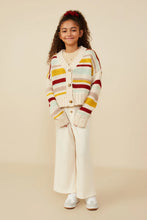 Load image into Gallery viewer, Multi Stripe Knit Sweater Cardigan
