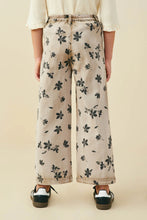 Load image into Gallery viewer, Floral Printed Washed Wide Leg Pants
