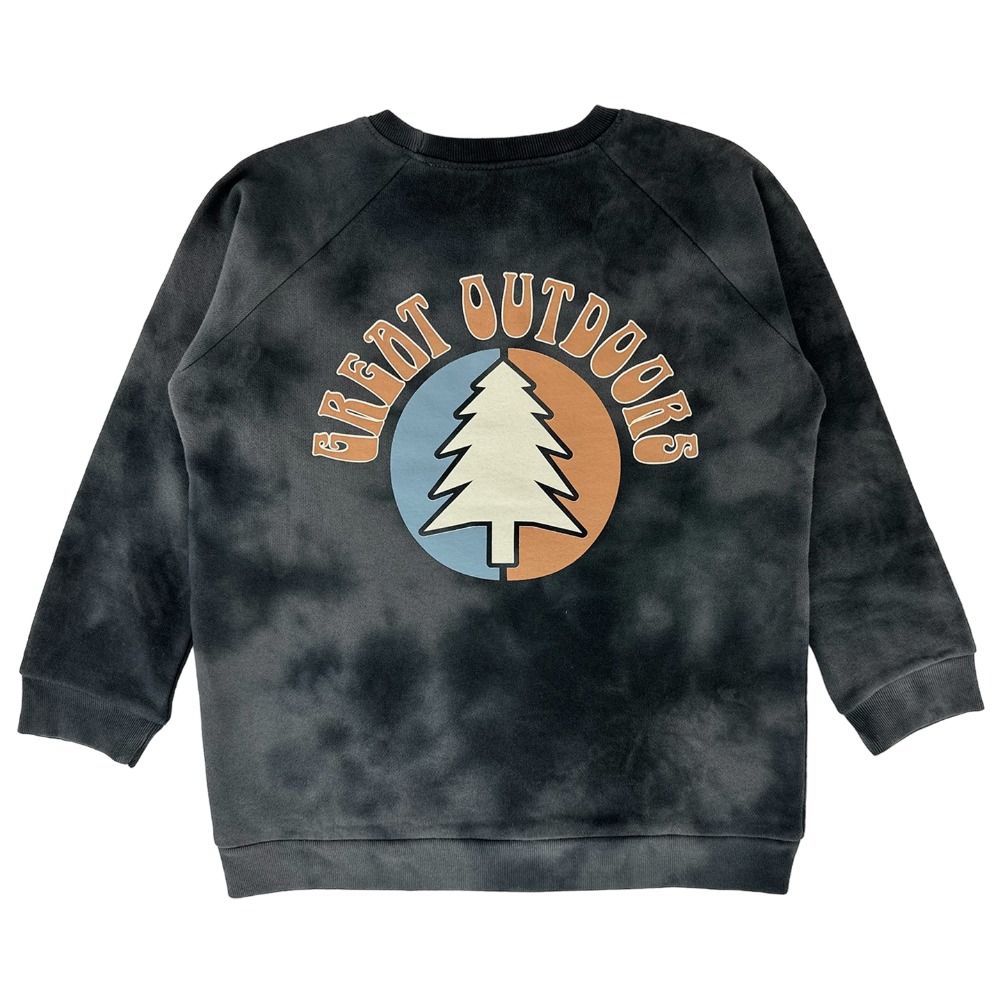 Great Outdoors Sweatshirt - Charcoal/Faded Black