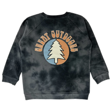 Load image into Gallery viewer, Great Outdoors Sweatshirt - Charcoal/Faded Black
