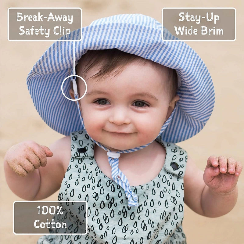 Kids Cotton Bucket Hat | Leopard