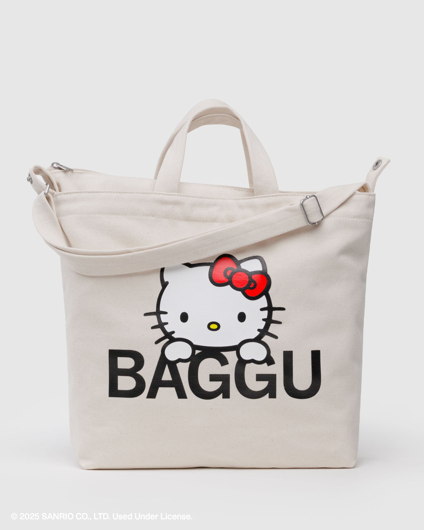 Horizontal Zip Duck Bag - Hello Kitty