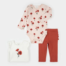 Load image into Gallery viewer, Poppy Print 3-piece Set
