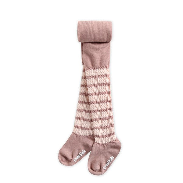 Twist Tights - Caramel Pink