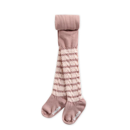 Twist Tights - Caramel Pink
