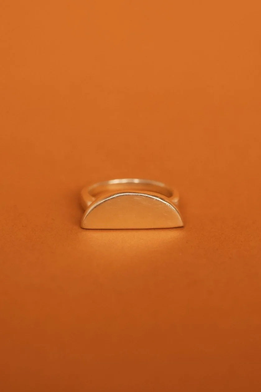 Halo Ring — Brass