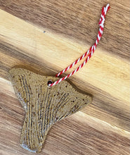 Load image into Gallery viewer, Ceramic handmade chanterelle mushroom ornament
