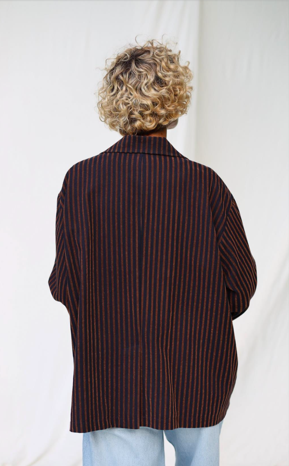 Twill Velvet Blazer