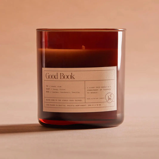 Good book candle