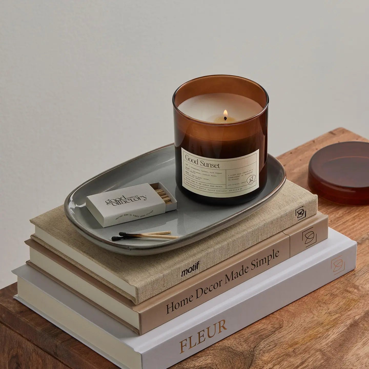 Good Sunset candle