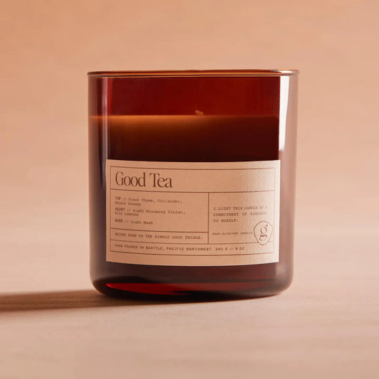 Good Tea candle