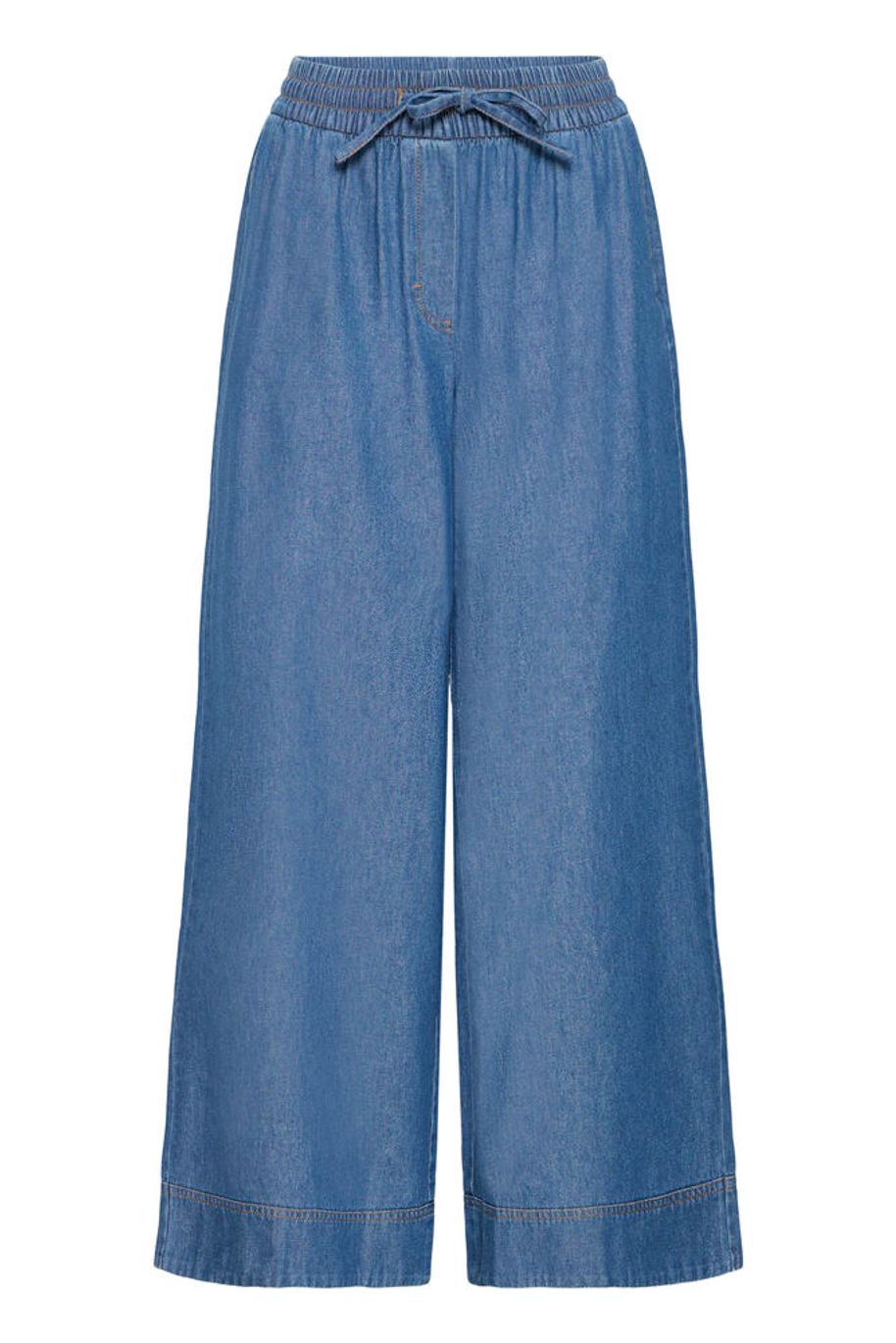 Pull On Denim Trousers