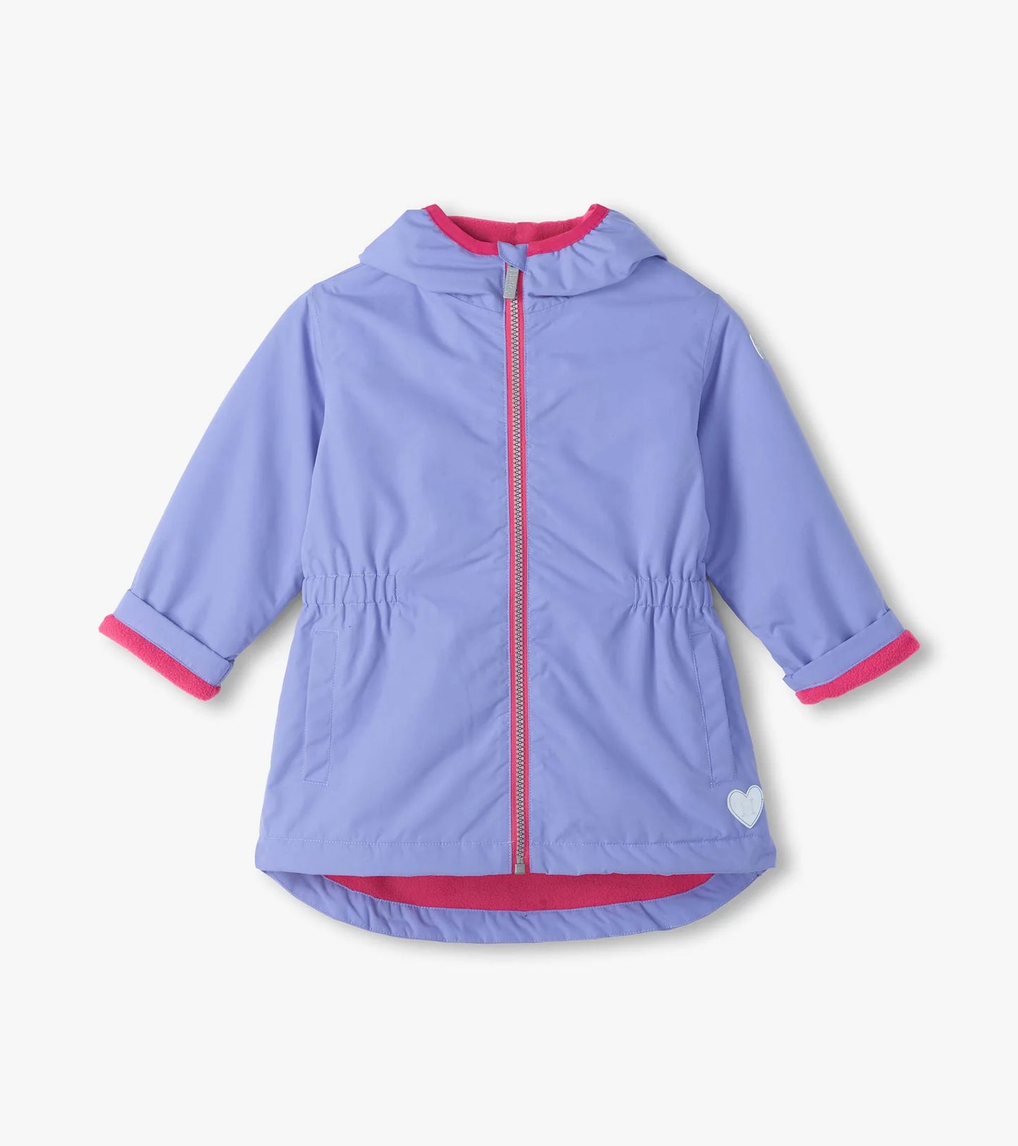 Purple Bows Color Changing Raincoat