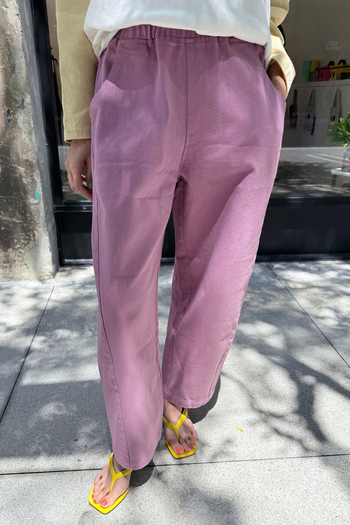 Arc Pants - dusty lilac