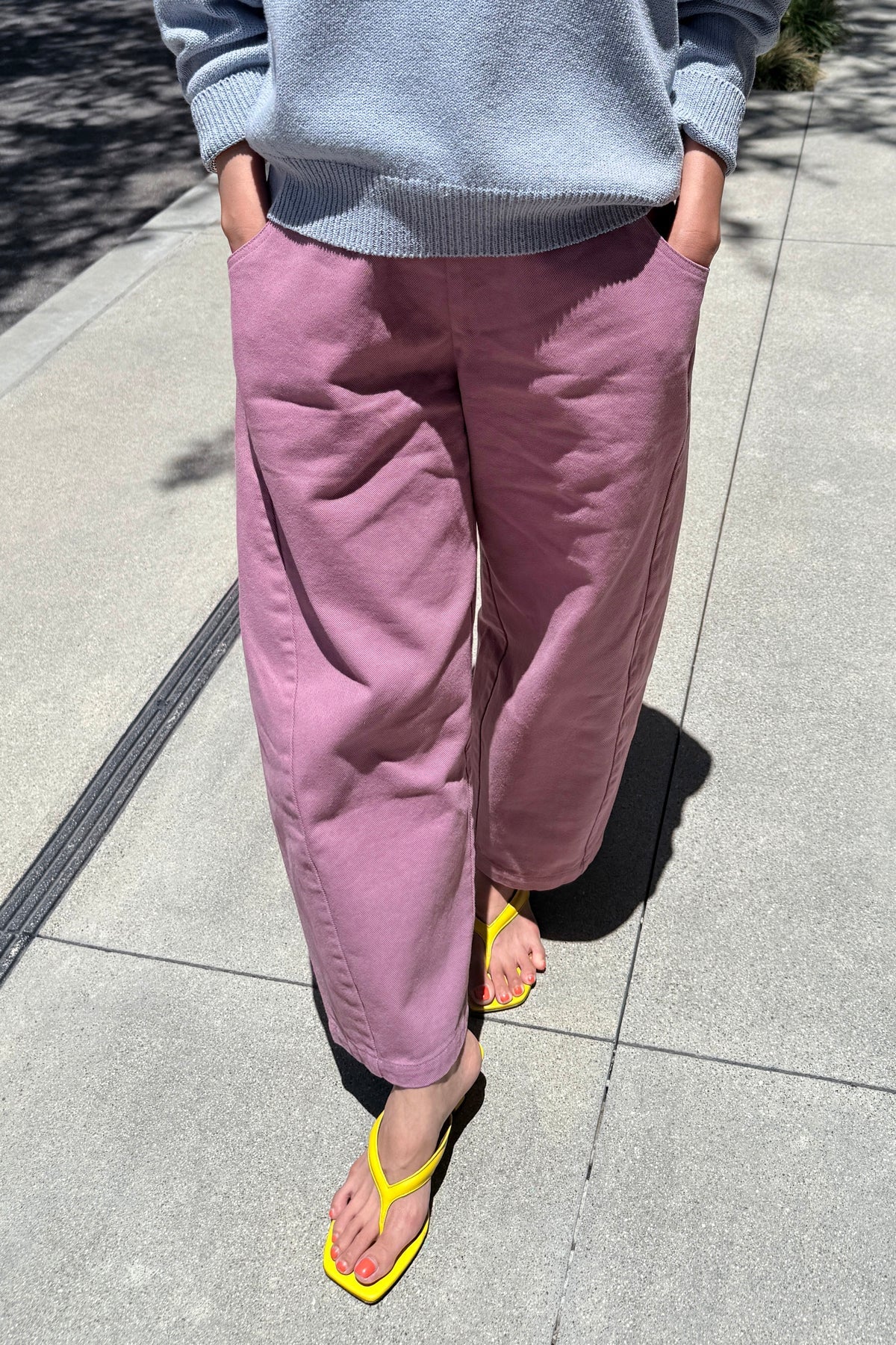 Arc Pants - dusty lilac