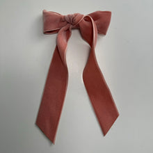 Load image into Gallery viewer, Velvet Hair Bows - Several Colors
