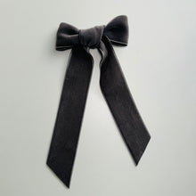 Load image into Gallery viewer, Velvet Hair Bows - Several Colors
