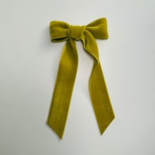 Load image into Gallery viewer, Velvet Hair Bows - Several Colors
