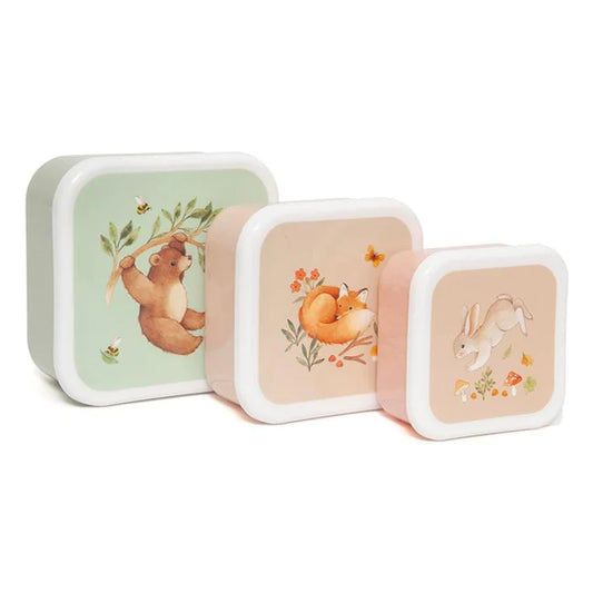 Lunchbox Set Bear and His Friends