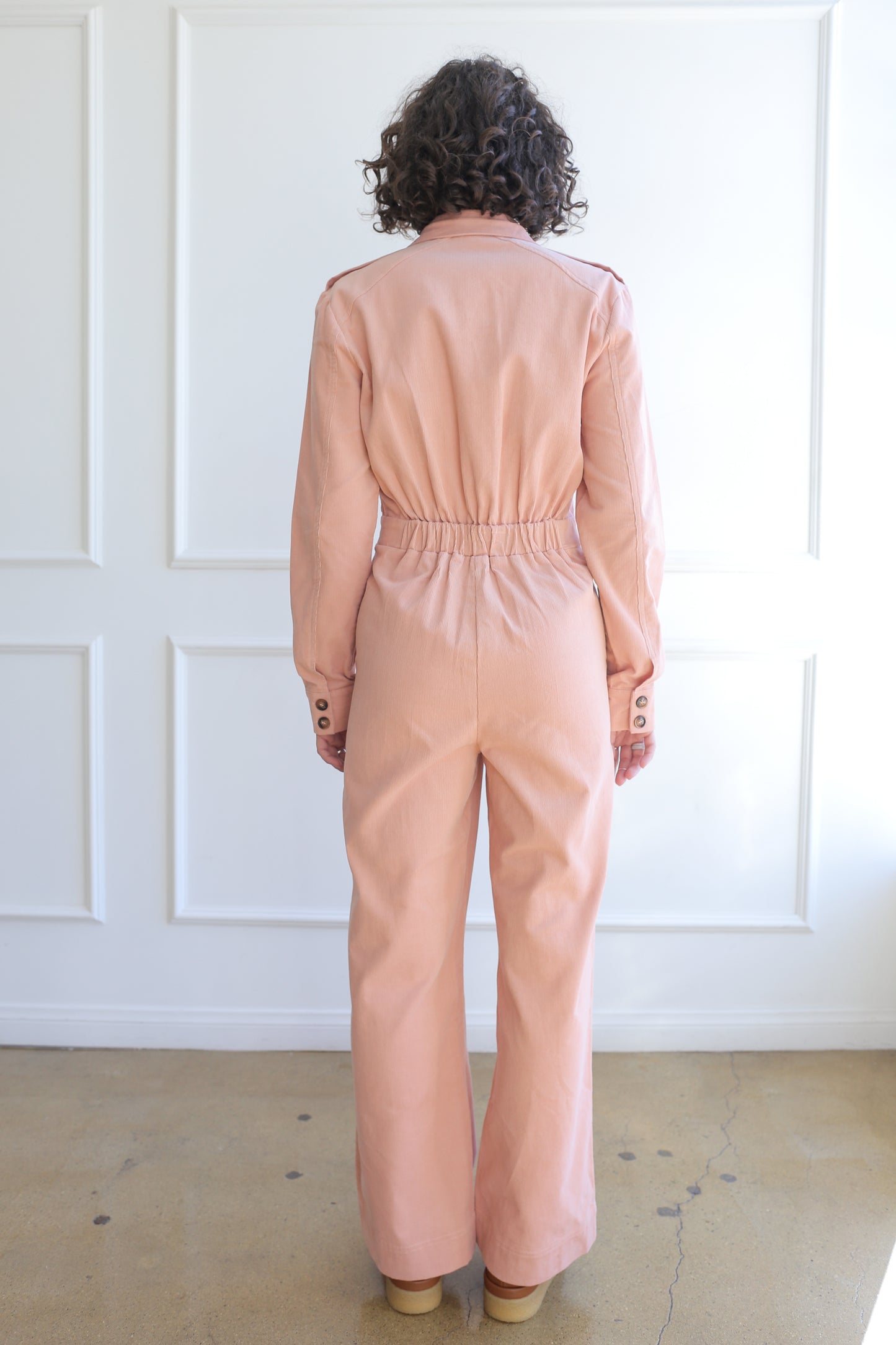 Marr’s L/S Jumpsuit - Blush