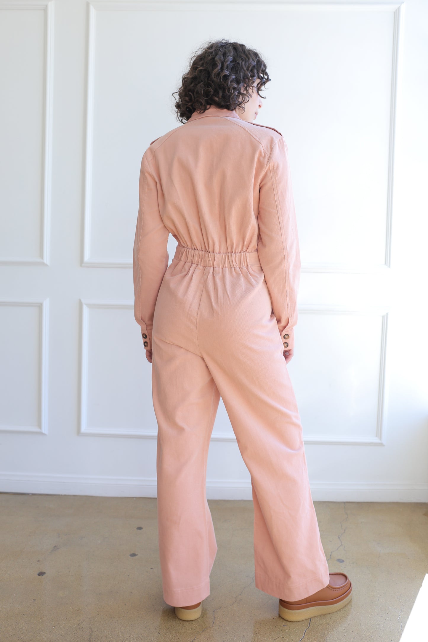 Marr’s L/S Jumpsuit - Blush