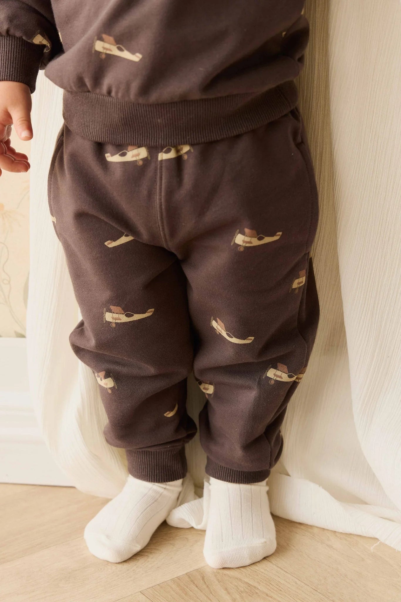 Organic Cotton Pilot Plane Track Pant