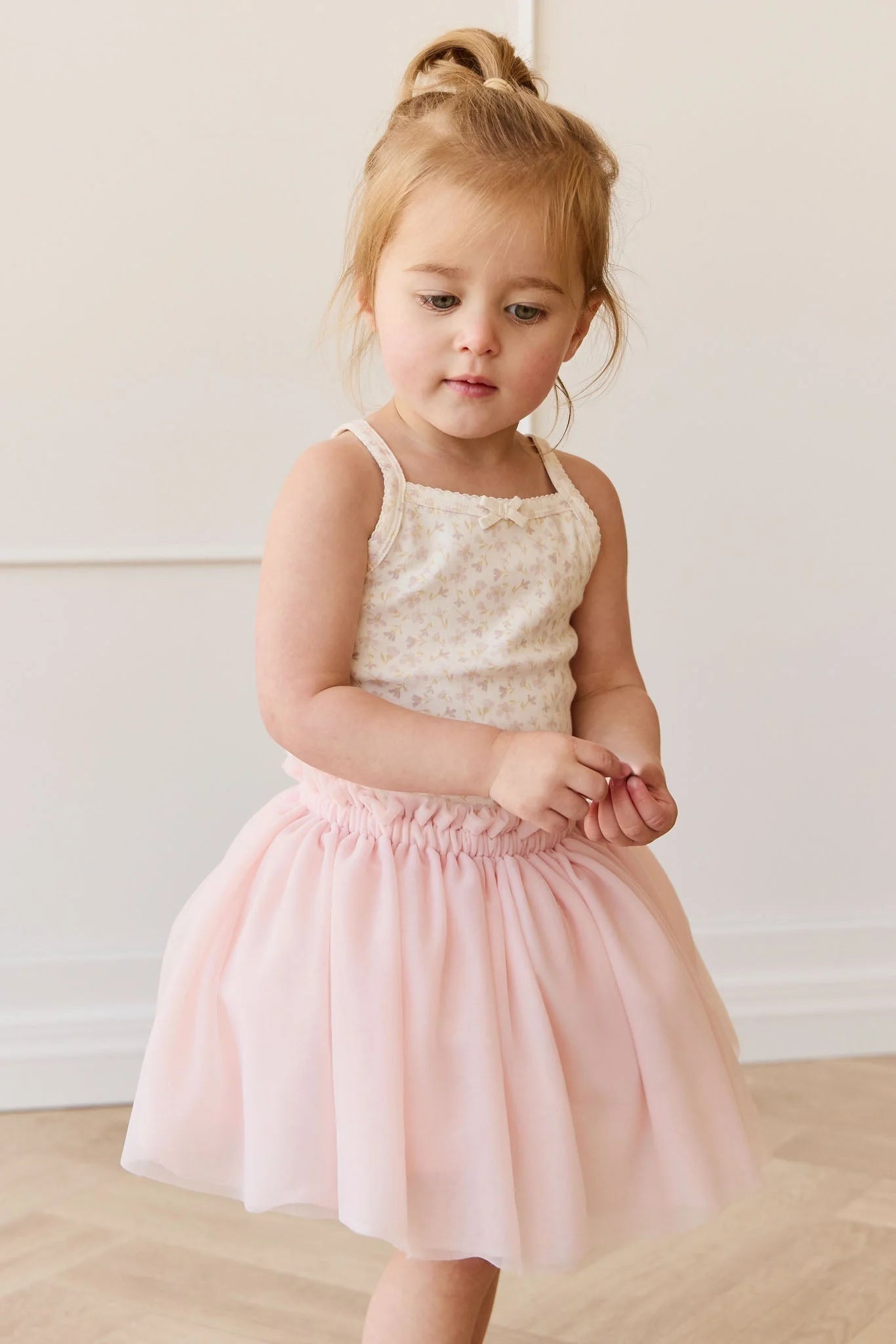 Lilah Skirt - Soft Misty Rose