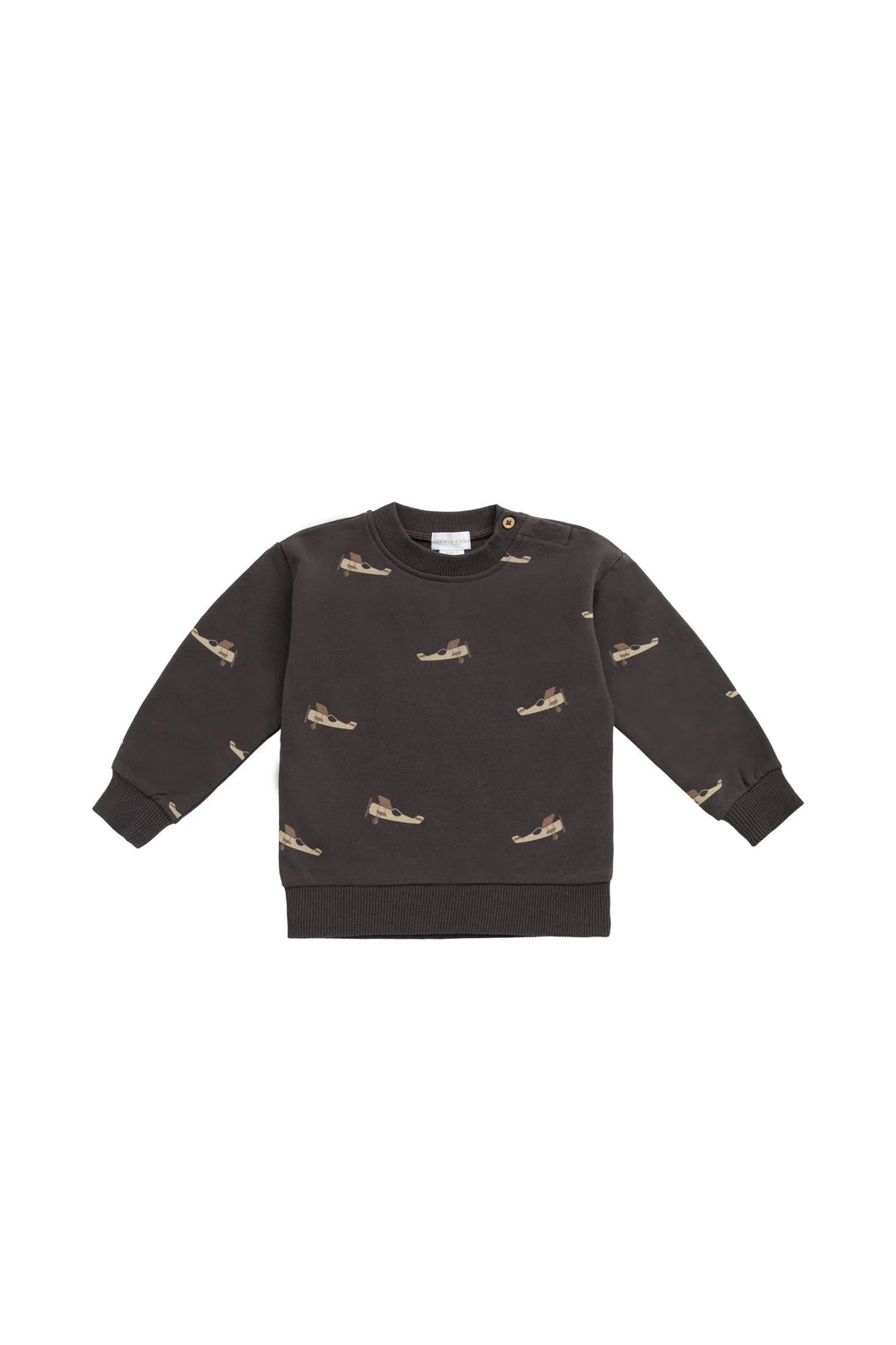 Organic Cotton Sweatshirt - Pilot Planes
