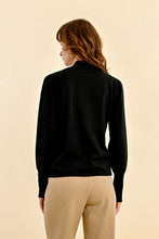 Load image into Gallery viewer, Detailed Knit Sweater - Black
