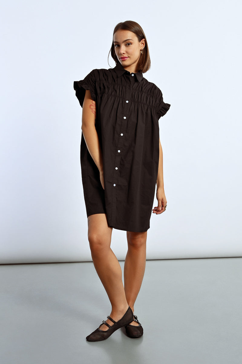 Button Front Dress