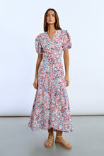 Load image into Gallery viewer, Long Printed Wrap Dress
