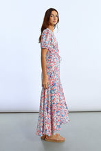 Load image into Gallery viewer, Long Printed Wrap Dress
