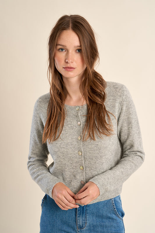 Classic Cardigan - Grey