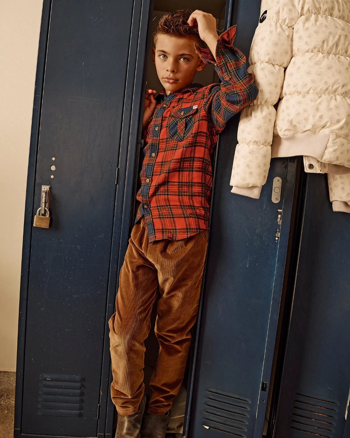 Holiday Plaid Flannel Shirt