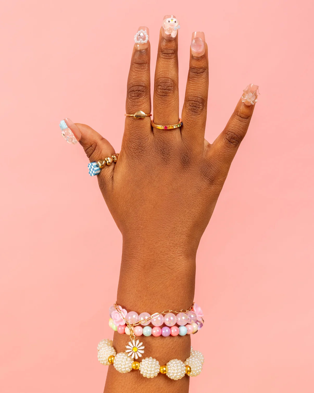 Little Sugar Nails - Bow & Bunny