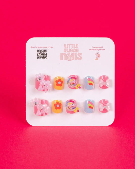 Little Sugar Nails - Rainbow Pony