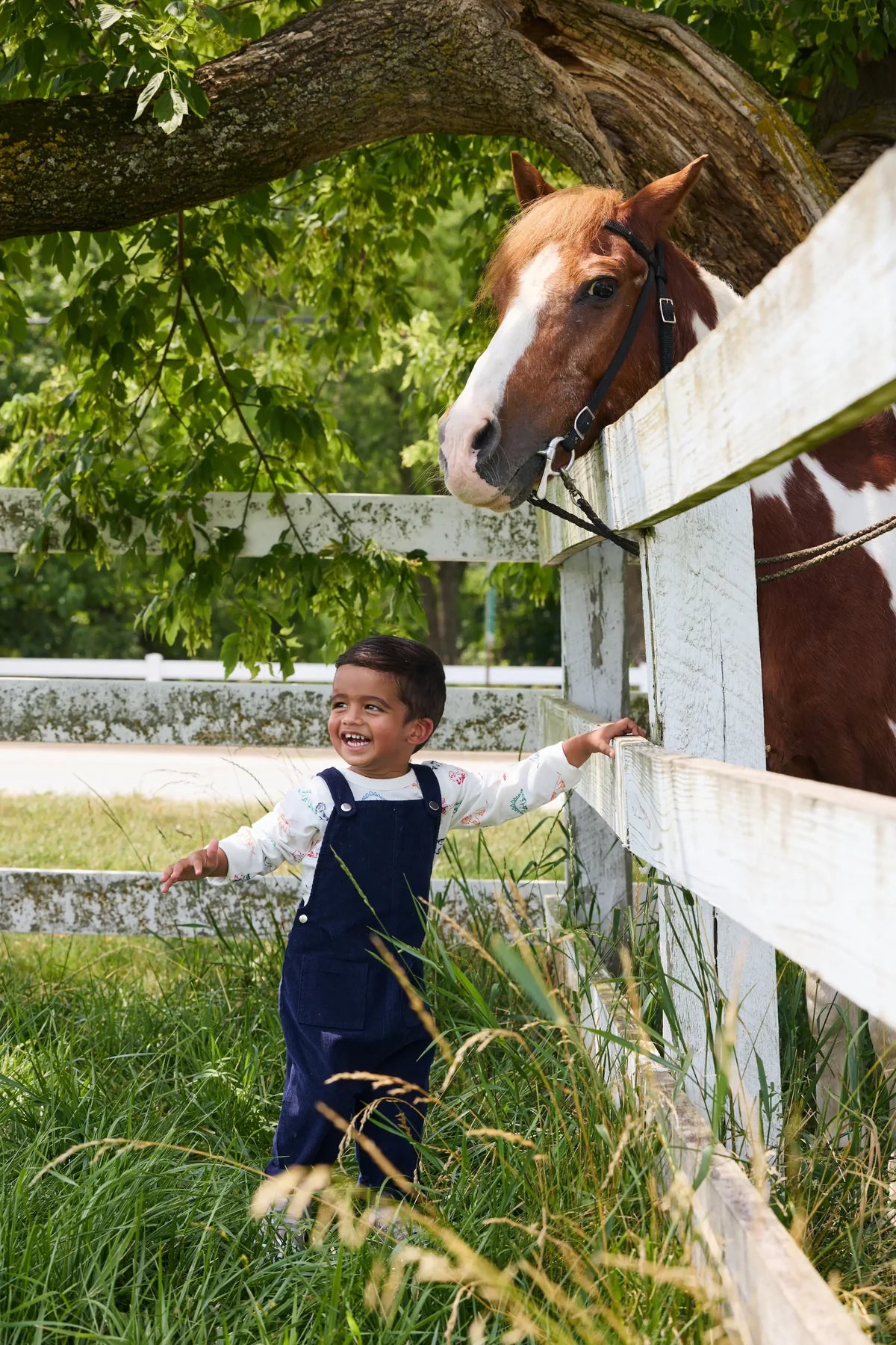 Kids & Toddler Corduroy Overalls - Navy