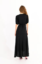 Load image into Gallery viewer, Wrap Dress - Black
