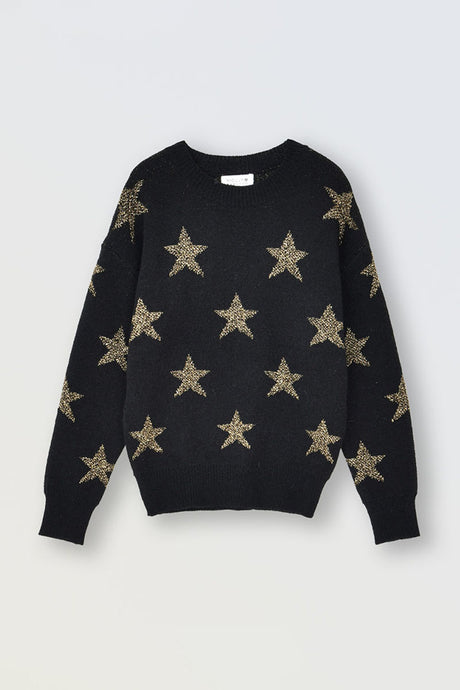 Tween Gold Star Sweater