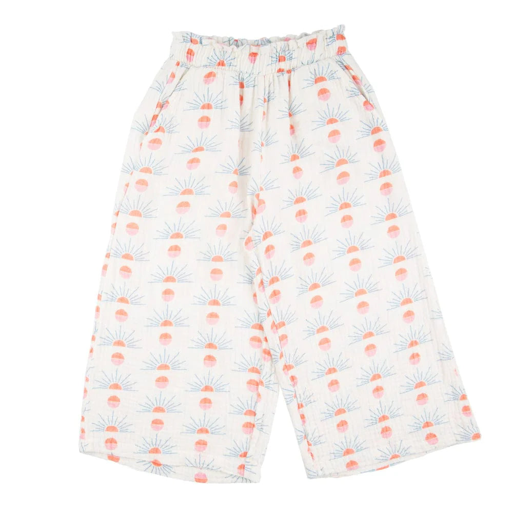 Lucia Wide Pants - Star Western Sun