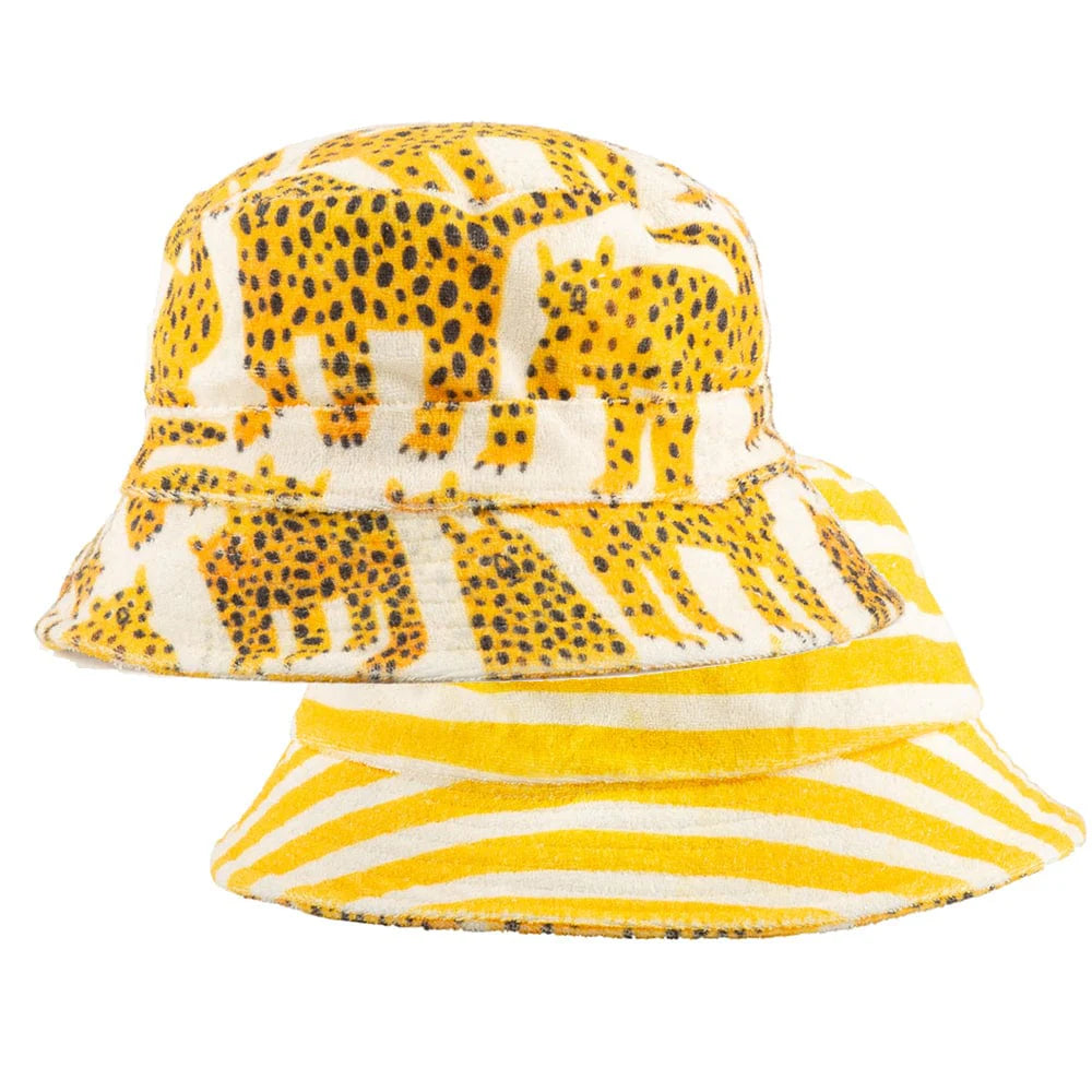 Reversible Bucket Hat - Cheetah