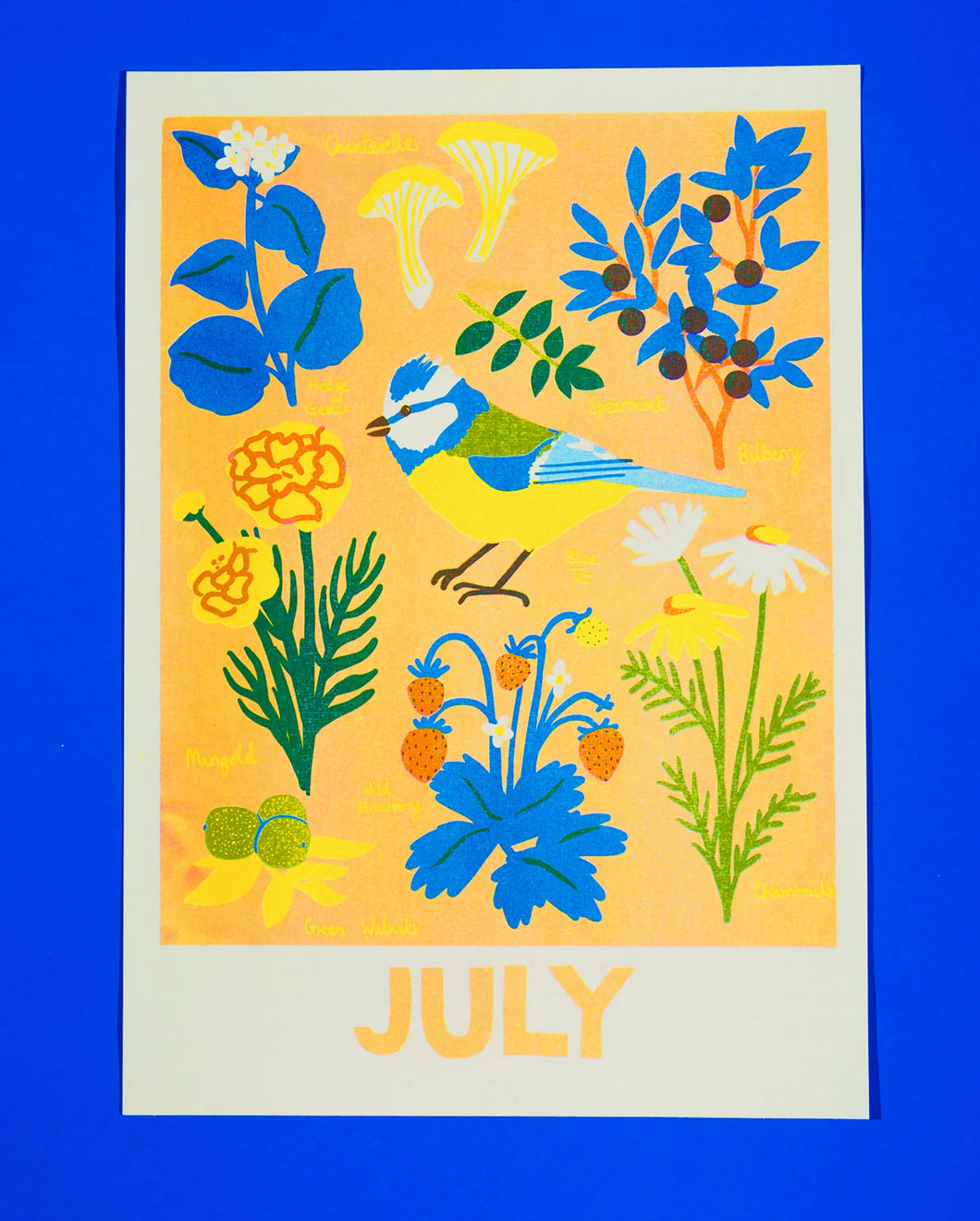 July Forage Print