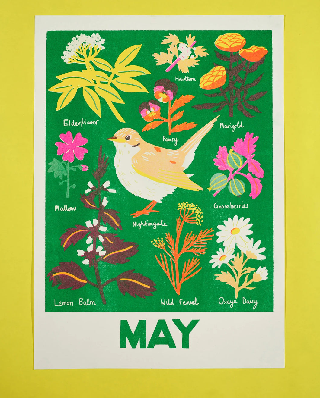 May Forage Print