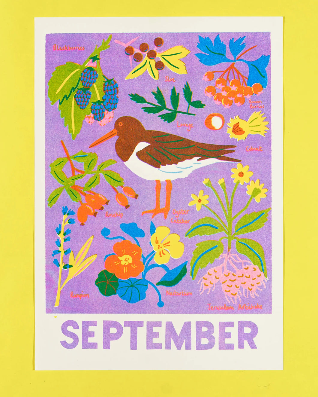 September Forage Print