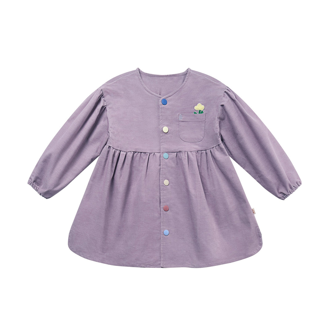 Corduroy Dress - Lilac