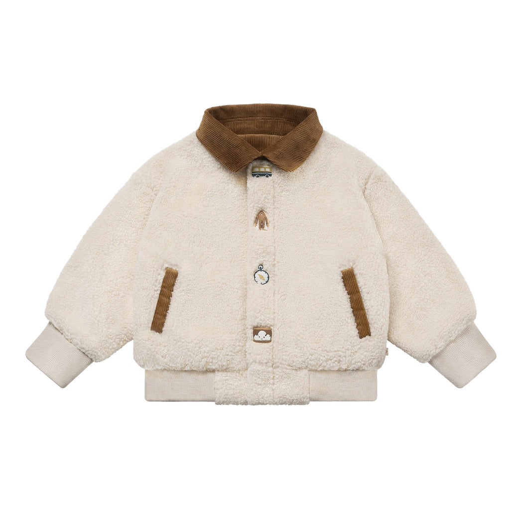 Recycled High Pile Fleece Kids Bomber