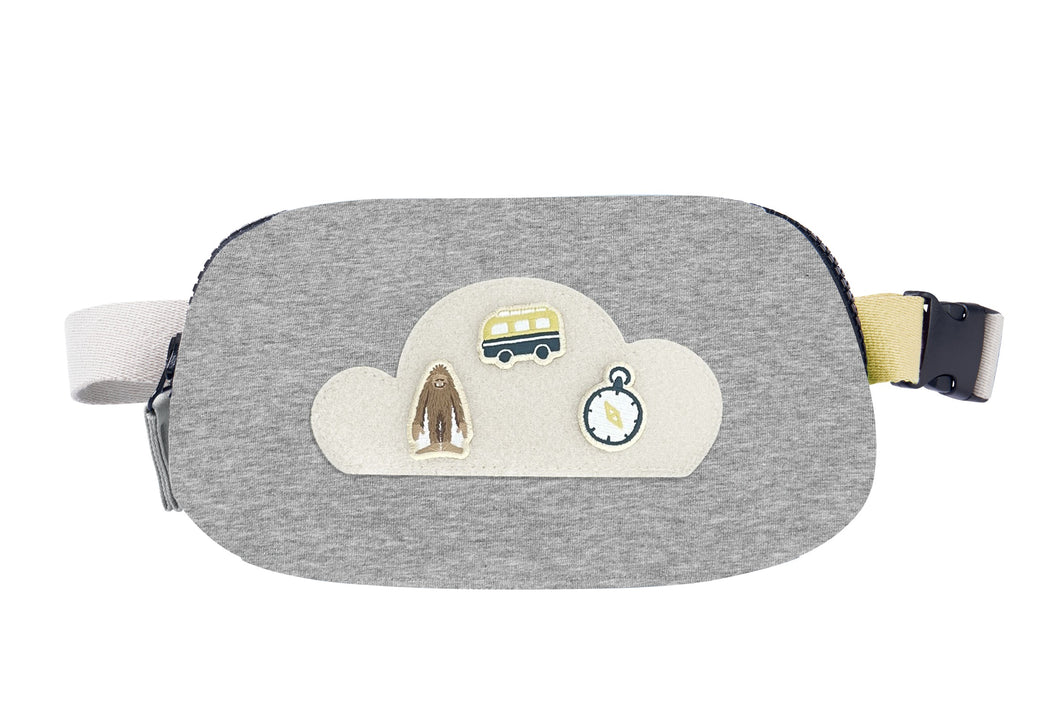 French Terry Bumbag - Pebble